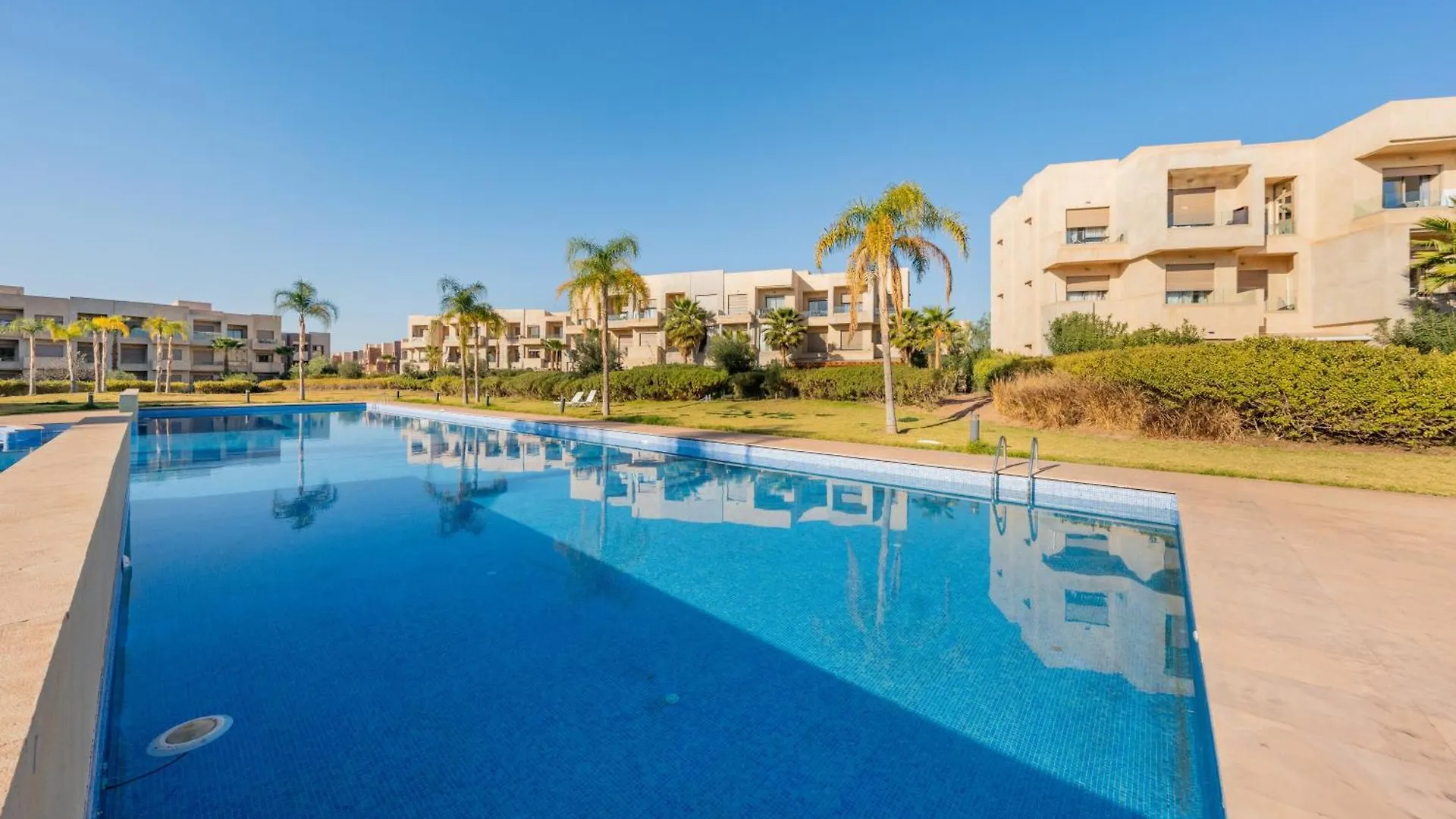 Apartmán Appartement Paisible Avec Piscine Et Pres Du Golf Marakéš